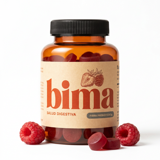 BIMA · Fibra en gomitas — Frutos rojos