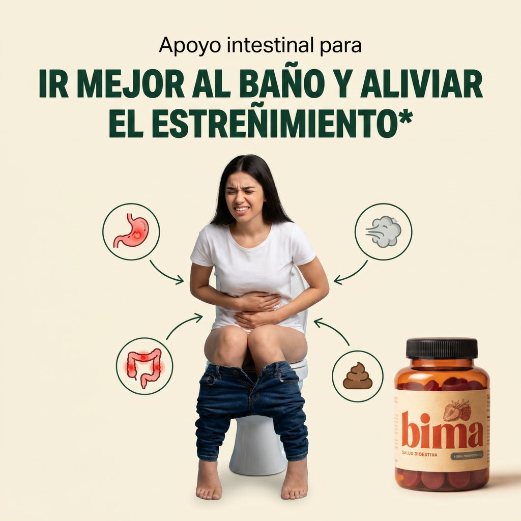 BIMA · Fibra en gomitas — Frutos rojos